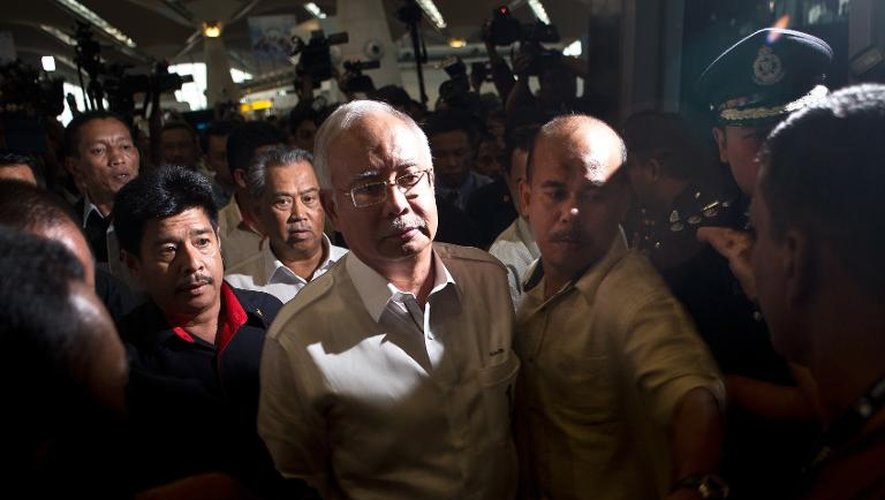 Le Premier ministre malaisien Najib Razak le 8 mars 2014 à Kuala Lumpur