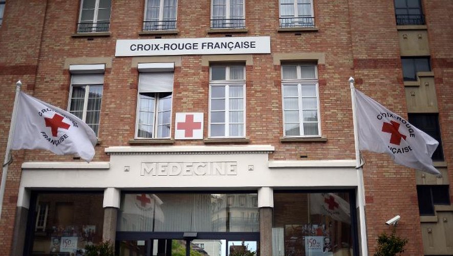 Le siège de la Croix Rouge française à Paris, le 31 mai 2015