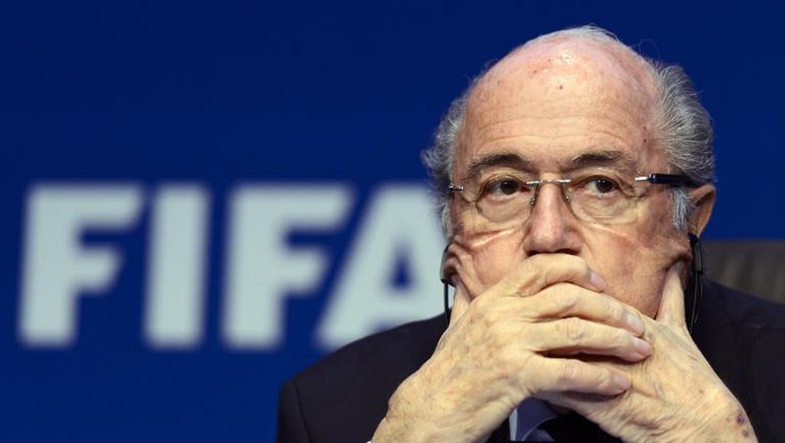 Le président de la Fifa Joseph Blatter, le 30 mai 2015 à Zurich