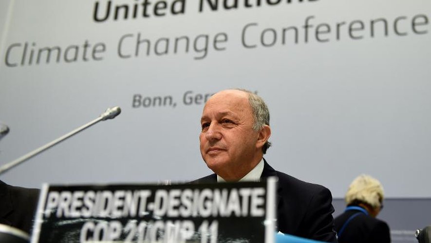 Le ministre français des Affaires étrangères, Laurent Fabius, le 1er juin 2015 à Bonn
