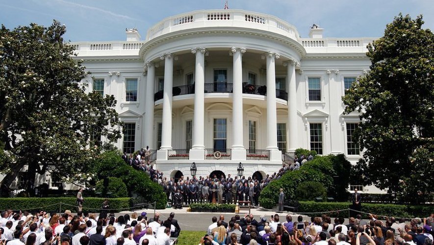 Vue de la Maison Blanche, à Washington, le 5 juin 2013