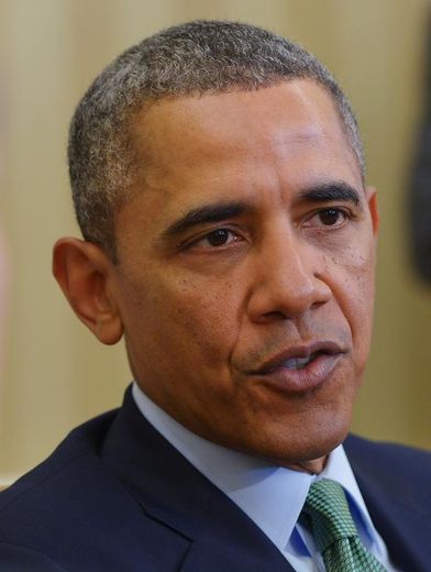 Barack Obama le 14 mars 2014 à la Maison Blanche