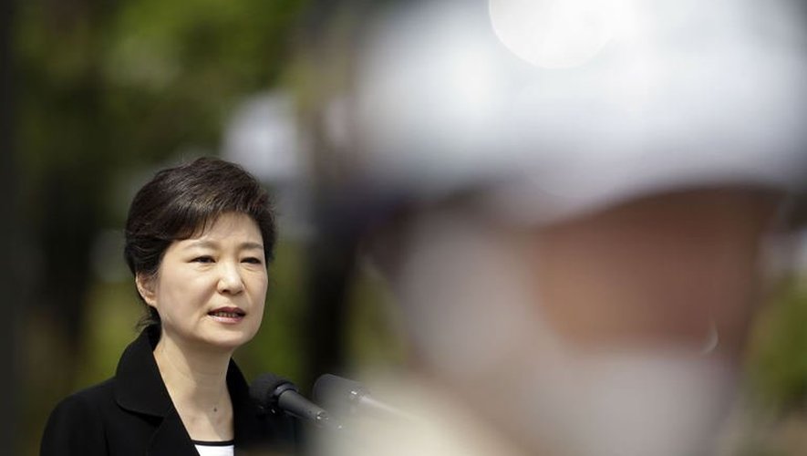 La présidente sud-coréenne  Park Geun-Hye, le 6 juin 2013 à Séoul