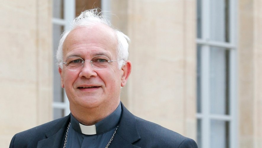L'évêque de Pontoise Stanislas Lalanne, le 21 juillet 2014