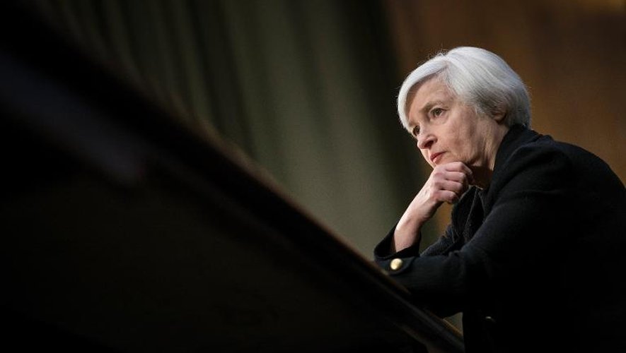 Janet Yellen, présidente de la Fed, le 14 novembre 2013, à Washington, D.C
