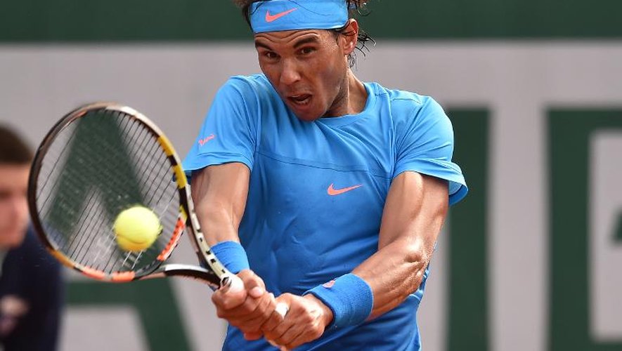 Rafael Nadal, le 1er juin 2015 à Roland-Garros