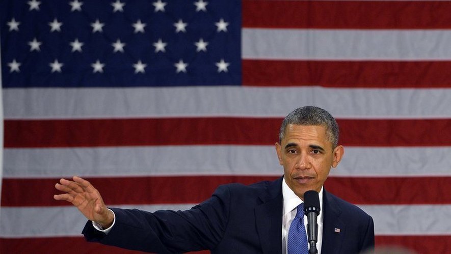 Le président des Etats-Unis, Barack Obama, le 6 juin 2013 à Mooresville, en Caroline du Nord