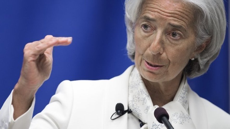 La directrice du FMI Christine Lagarde, le 4 juin 2013 à Washington
