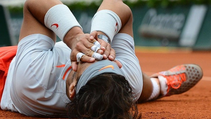 Rafael Nadal, tout juste vainqueur de son 8e Roland-Garros, le 9 juin 2013