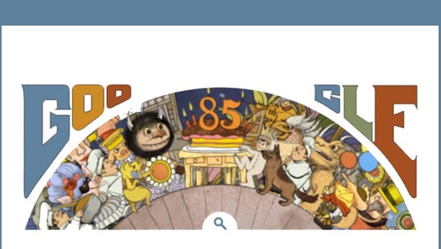 Google : Le Doodle du 10 juin rend hommage à Maurice Sendak et à ses Maximonstres !