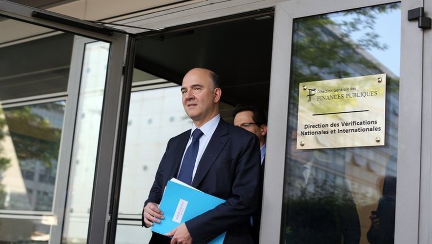 Le ministre de l'Economie Pierre Moscovici, le 6 juin 2013 à Paris