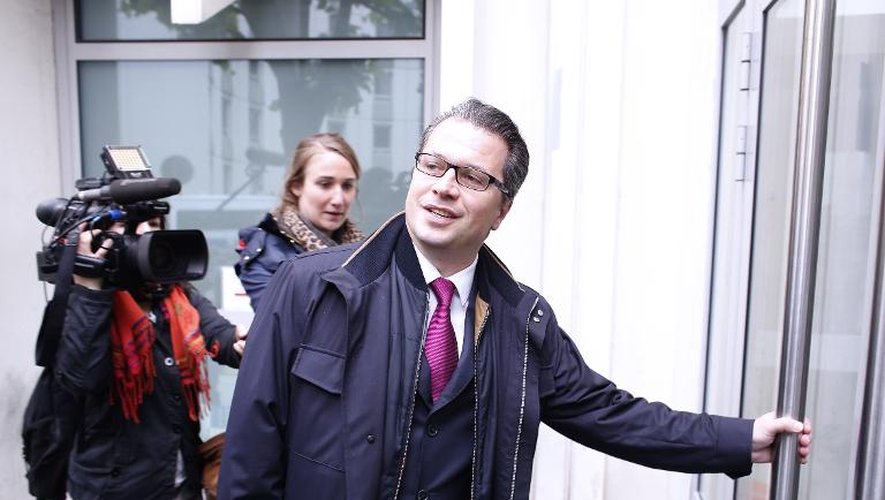 Me Philippe Bouchez El Ghozi avocat de Claude Guéant à Paris, le 26 mai 2015
