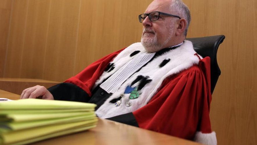 Le procureur Pascal Chaux à l'audience le 4 juin 2015 à la Cour d'assises du Calvados à Caen