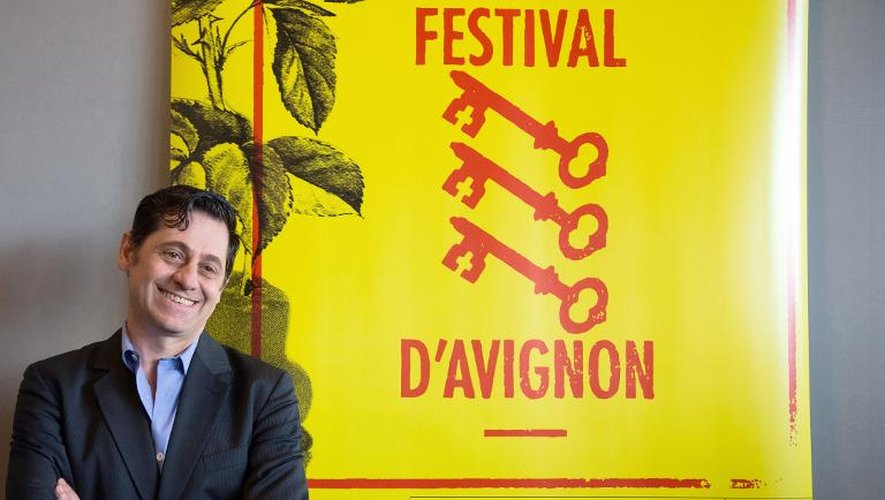 Le nouveau directeur du Festival d'Avignon, Olivier Py, le 20 mars 2014