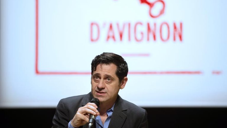 Le directeur du Festival d'Avignon, Olivier Py, le 20 mars 2014