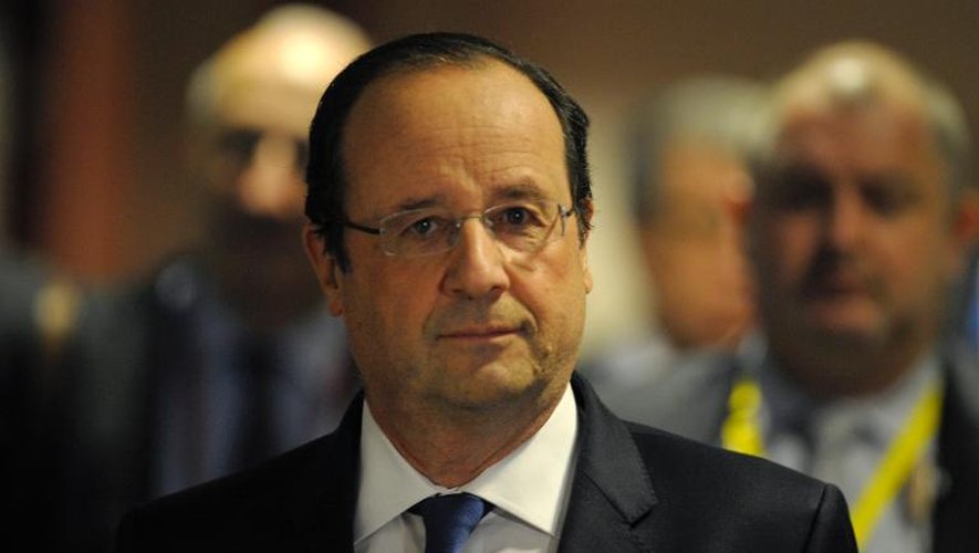 François Hollande le 20 mars 2014 à Bruxelles