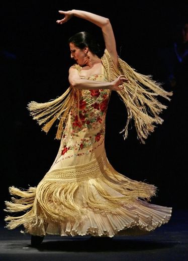 La danseuse flamenco Maria Pages participe au Festival de Flamenco de Londres en 2008