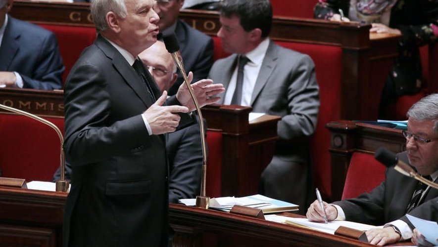 Le Premier ministre Jean-Marc Ayrault à l'Assemblée nationale, le 5 juin 2013