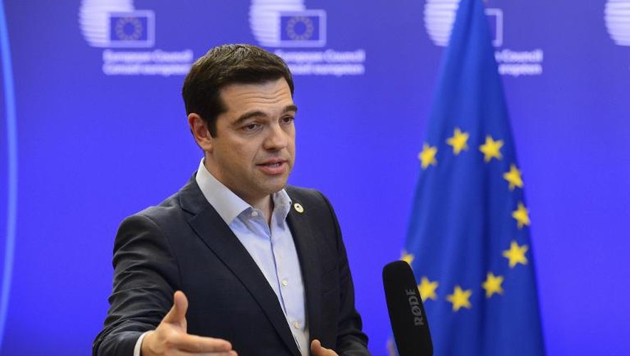 Le Premier ministre grec Alexis Tsipras, à Bruxelles le 3 juin 2015