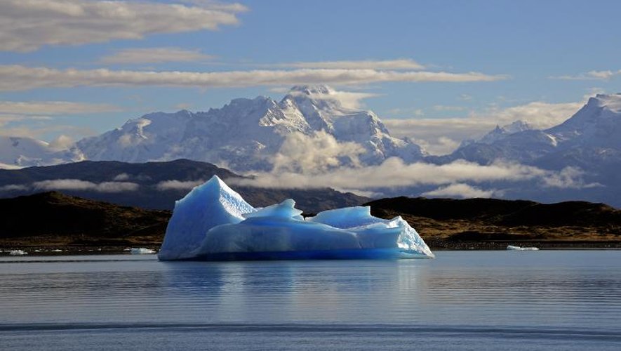 Un iceberg au sud de l'Argentine, le 16 mars 2014