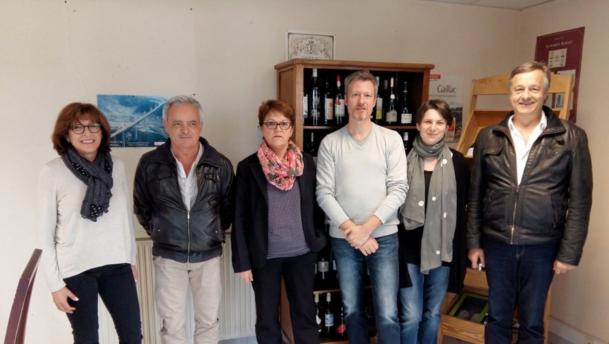 La SARL de Serge Andrieux à droite reprise par Jean-Michel et Caroline Malbranque en février 2016 (Andrieux vins et boissons)