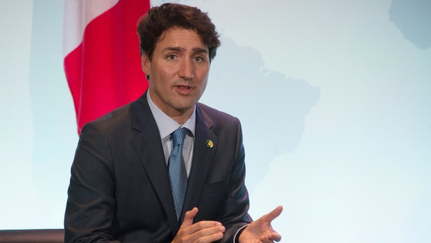Le Premier ministre canadien Justin Trudeau, lors d'un sommet sur le nucléaire à Washington le 1er avril 2016