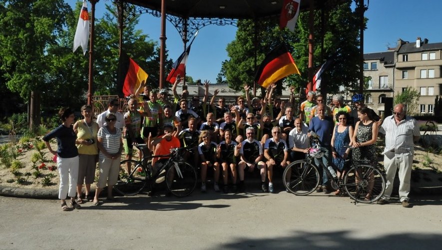Bamberg-Rodez en vélo, pour fêter les 45 ans du jumelage
