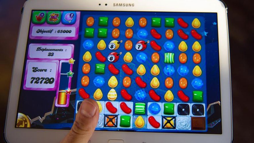 Candy Crush Saga, le jeu développé par British King Digital Entertainment le 6 mars 2014