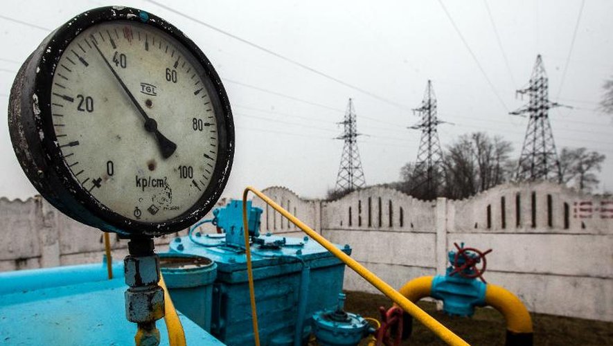 Un gazoduc près de Kiev, en Ukraine, le 4 mars 2014
