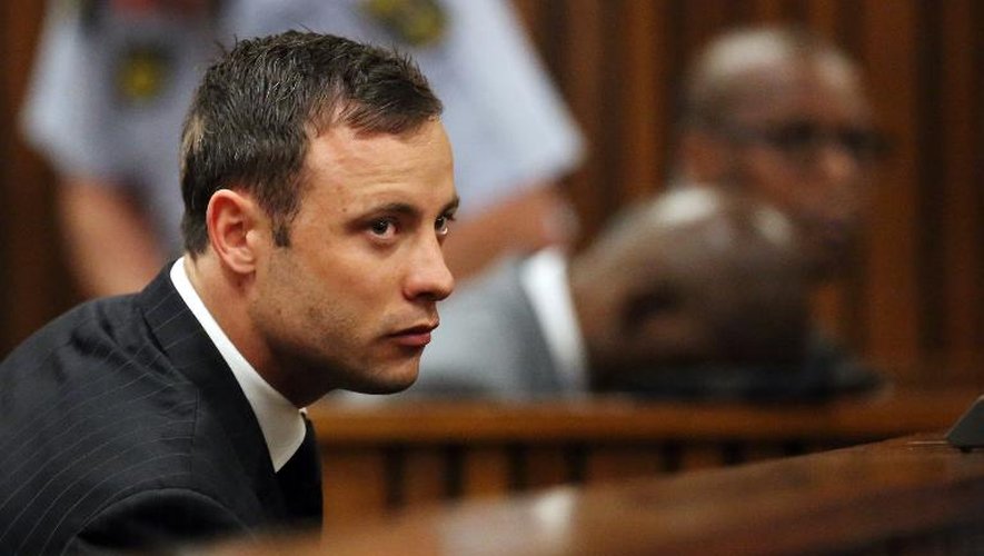 L'athlète paralympique Oscar Pistorius au tribunal à Pretoria, le 12 septembre 2014