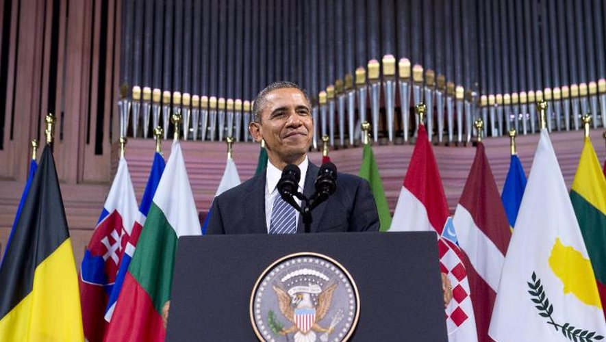 Le président américain, à Bruxelles le 26 mars 2014