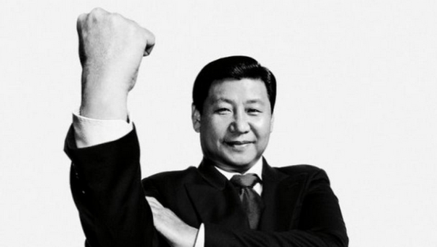 La campagne de communication de RSF met en scène les dirigeants des pays dans lesquels la liberté de la presse est mise à mal. Ici, le président chinois, Xi Jinping.