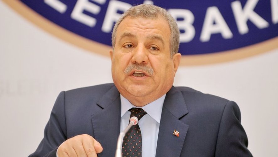 Le ministre turc de l'Intérieur Muammer Güler le 18 avril 2013 à Istanbul