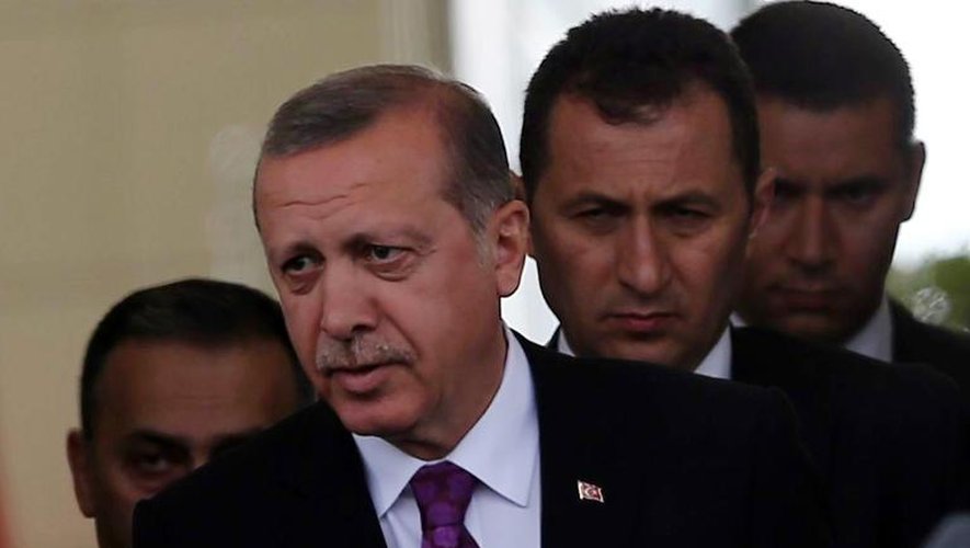 Le président turc Recep Tayyip Erdogan, le 8 juin 2015 à Ankara