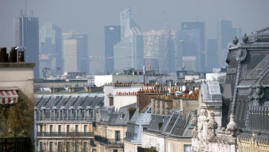 La pollution à Paris le 27 mars 2014