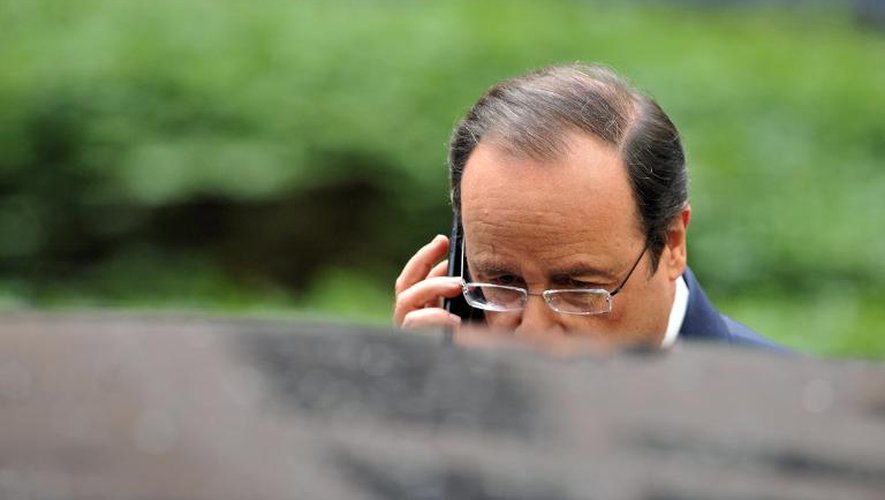 François Hollande à Bruxelles, le 21 mars 2014