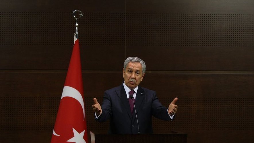 Le vice-Premier ministre turc Bulent Arinç, le 4 juin 2013 à Ankara