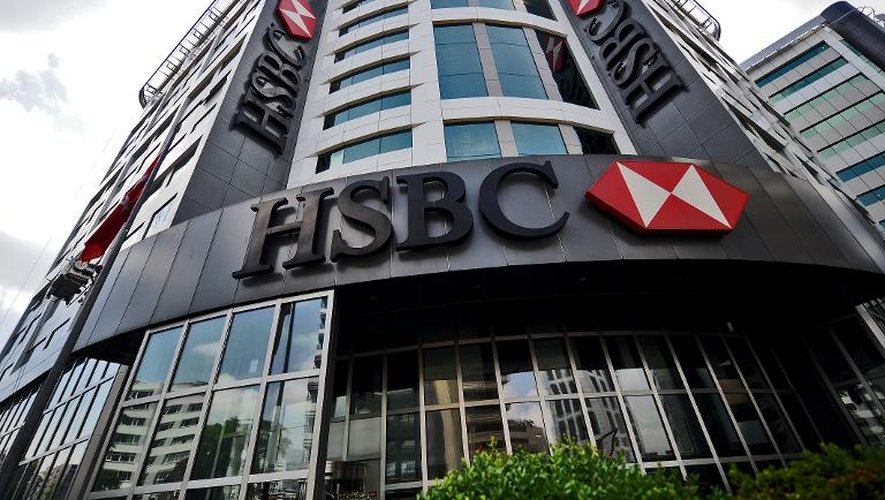 Le siège turc de la banque britannique HSBC à Istanbul le 9 juin 2015