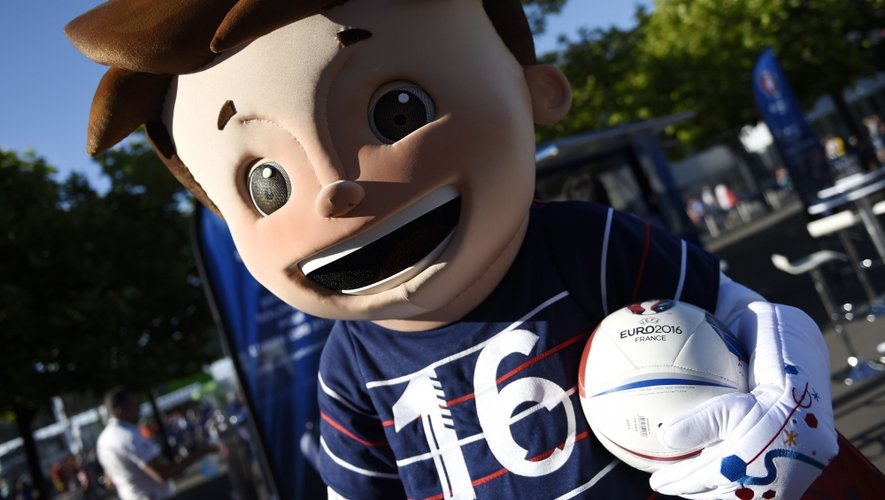 Super Victor, la mascotte de l'Euro 2016.