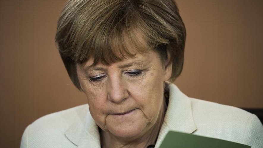 La chancelière allemande Angela Merkel à Berlin, le 10 juin 2015