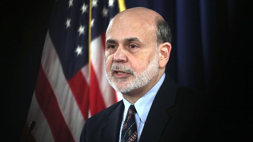 Le président de la Fed, Ben Bernanke, le 20 mars 2013 à Washington