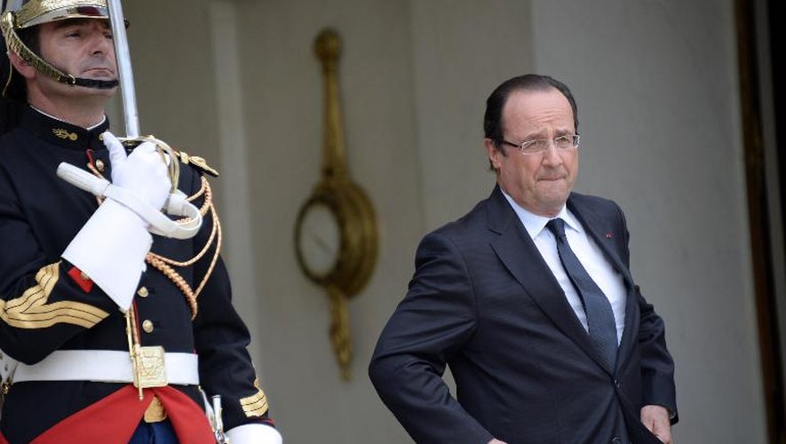 François Hollande le 19 juin 2013 à l'Elysée à Paris