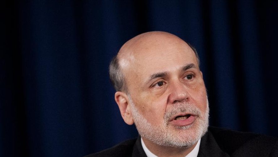 Le président de la Fed, Ben Bernanke, le 19 juin 2013 à Washington