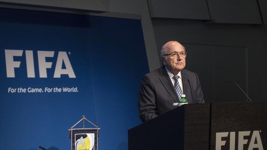 Le président démissionnaire de la Fifa Sepp Blatter, le 2 juin 2015 à Zurich