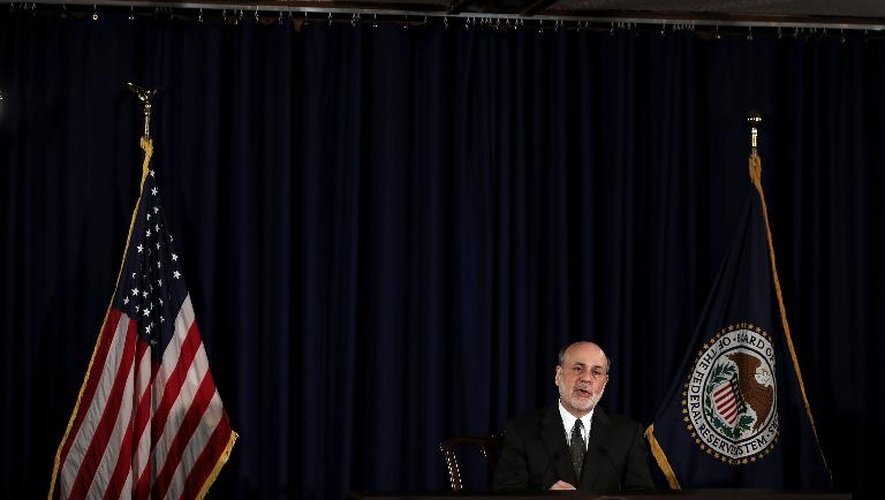 Le président de la Fed, Ben Bernanke, le 19 juin 2013 à Washington DC