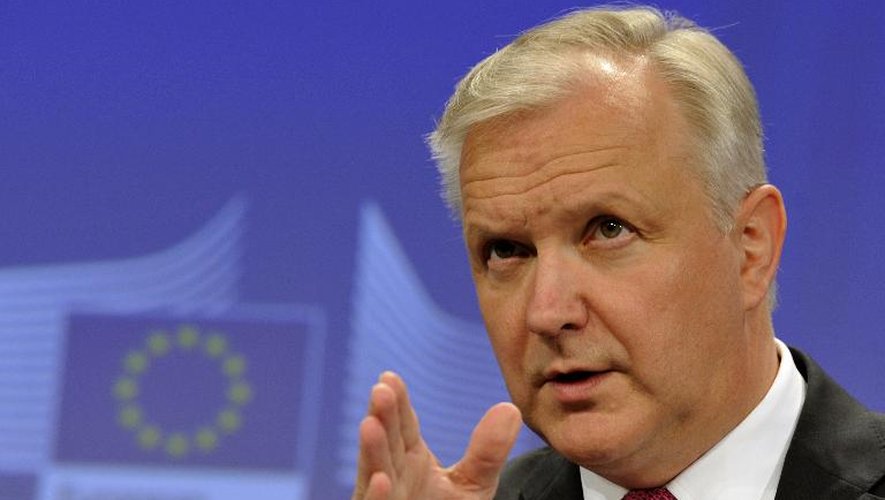 Le commissaire européen Olli Rehn le 5 juin 2013 à Bruxelles