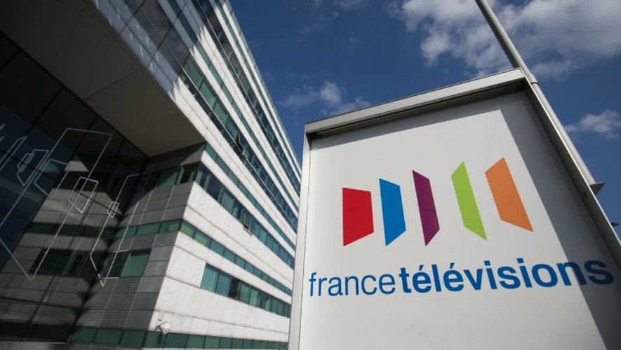 Le siège de France Télévisions à Paris le 5 avril 2016
