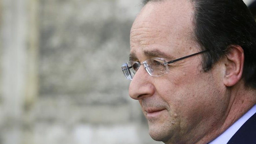 François Hollande à Paris le 26 mars 2014