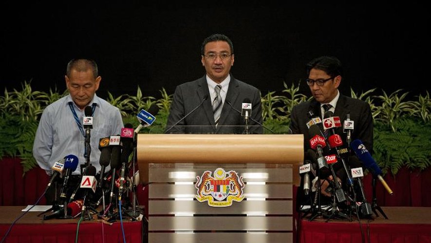Le ministre malaisien des Transports, Hishammuddin Hussein, à Kuala Lumpur le 31 mars 2014