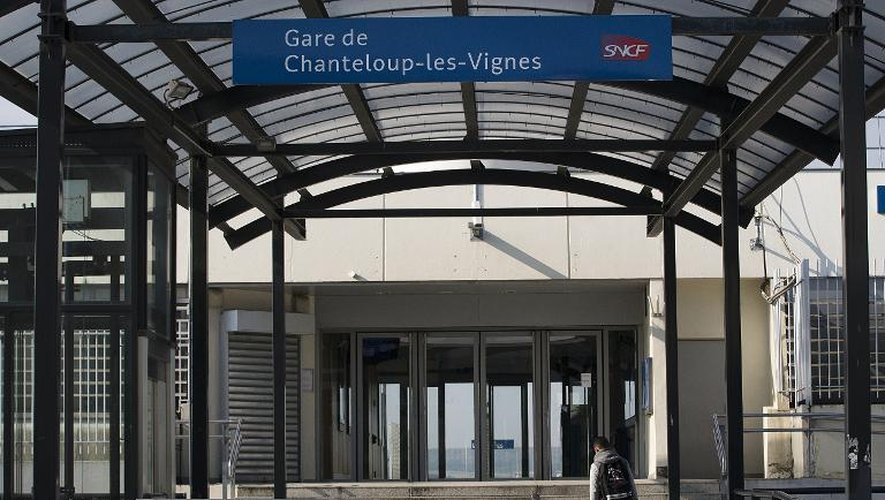 Vue de la gare RER de Chanteloup-les-Vignes le 11 juin 2015. "Chanteloup ne fait plus peur", constate l'actuelle maire.